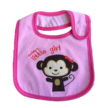 10 Pcs /Lot Sales Cotton Baby Bibs Waterproof Infant Bibs(Send by Boys' or Girls')
